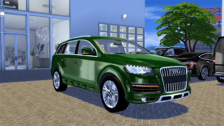 Audi Q7 Offroad-Style SUV (2010) Sims 4 CC