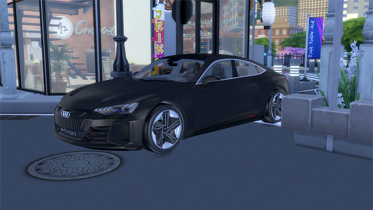 Audi e-tron GT (2021) Sims 4 CC