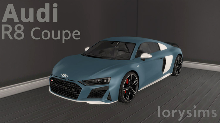 Audi R8 Coupé (2019) Sims 4 CC