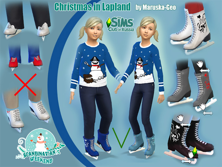 Christmas in Lapland Mod / Sims 4 CC