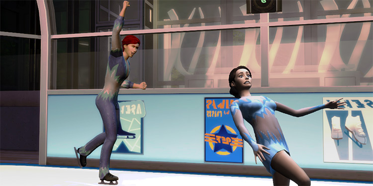 Figure Skating Career / Sims 4 Mod