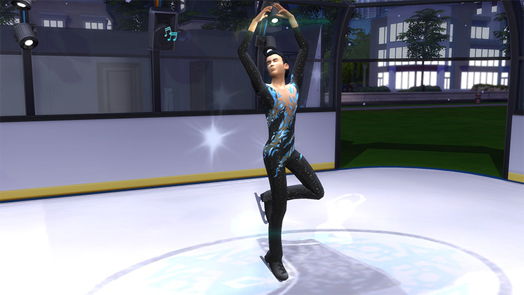 Figure Skating Outfits Set / Sims 4 CC