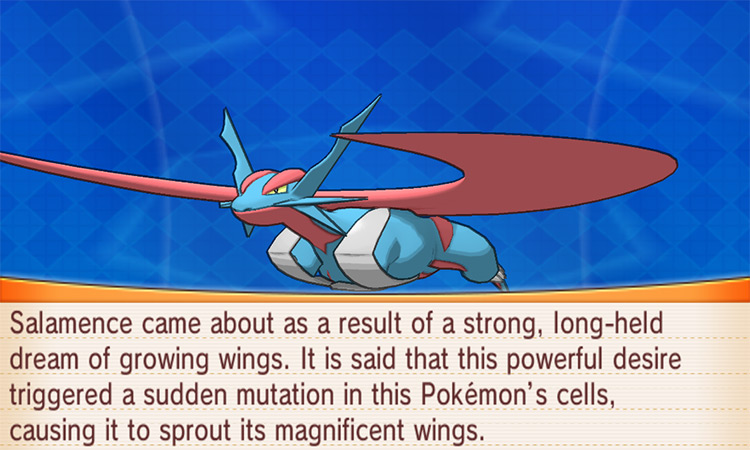 pokemon omega ruby mega salamence