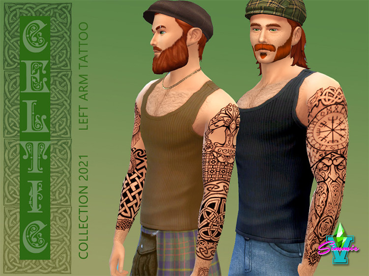 Sims 4 Sleeve Tattoos CC Guys  Girls  FandomSpot