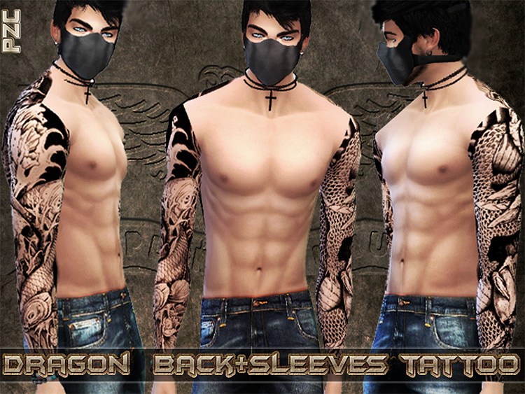 Sims 4 Sleeve Tattoos CC  Guys   Girls    FandomSpot - 28