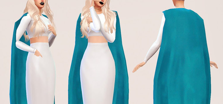 Sims 4 Capes & Cloaks CC (All Free)