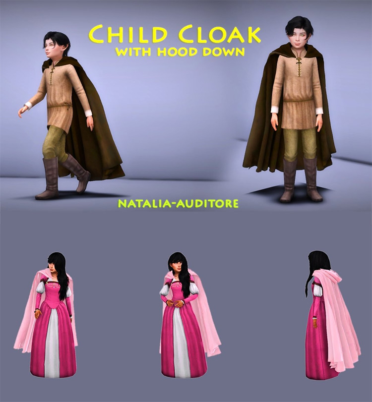 Sims 4 Capes   Cloaks CC  All Free    FandomSpot - 13