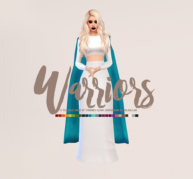 Sims 4 Capes   Cloaks CC  All Free    FandomSpot - 86