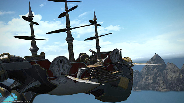Flying to The Sea of Clouds in search of Spoils / FFXIV