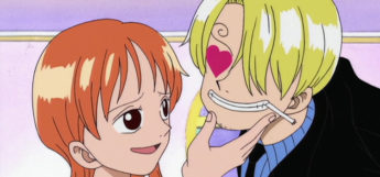 Sanji and Nami Flirting (One Piece Anime)