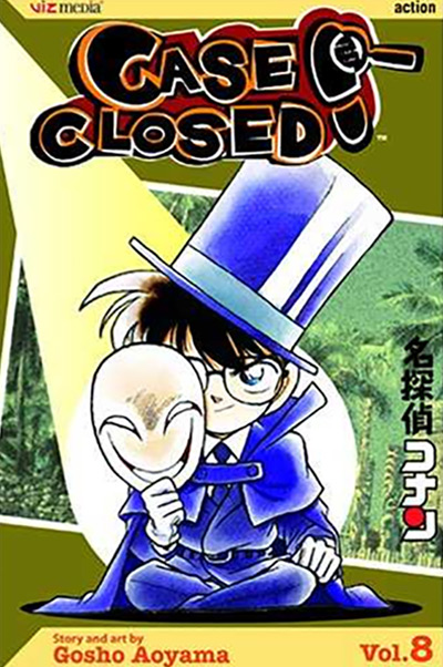 Case Closed Volume 8 Manga Cover