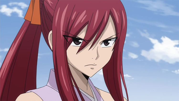 Erza Scarlet in Fairy Tail anime
