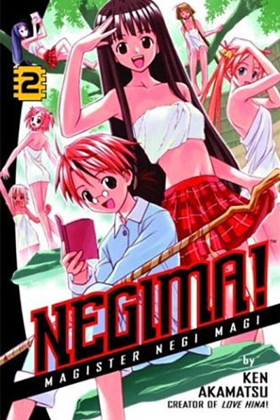 Negima! Magister Negi Magi Manga Vol. 2 Cover