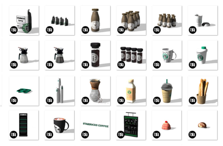 Sims 4 Starbucks CC   Lots  The Ultimate Collection   FandomSpot - 72