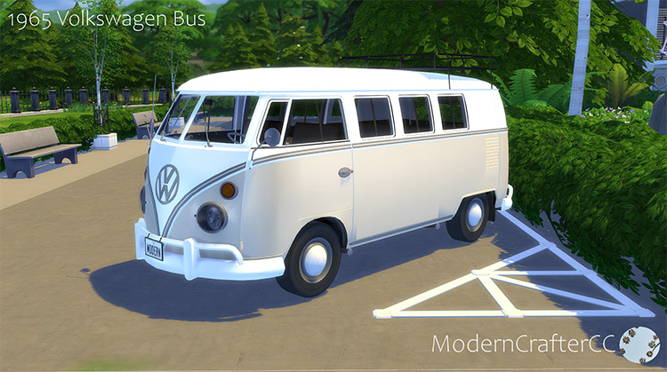 Volkswagen Bus (1965) / Sims 4 CC
