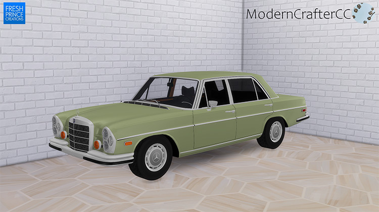 Mercedes-Benz 300 SEL 6.3 (1972) / Sims 4 CC