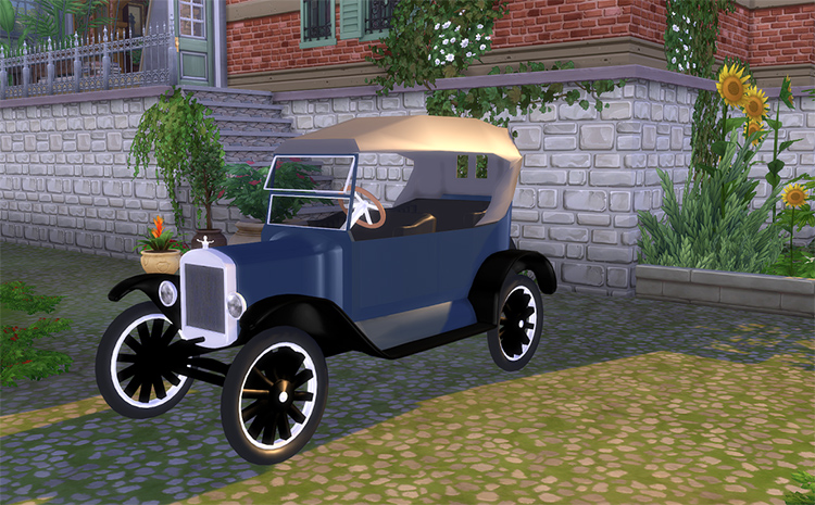 Ford Model T Touring (1927) / Sims 4 CC