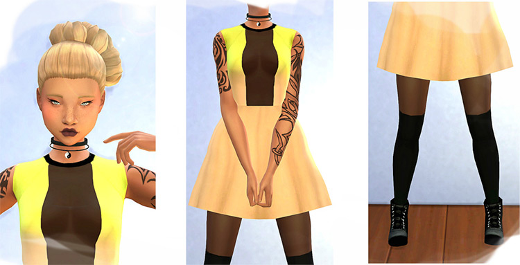 Best Sims 4 Maxis Match Ponytail Hair CC  All Free    FandomSpot - 80