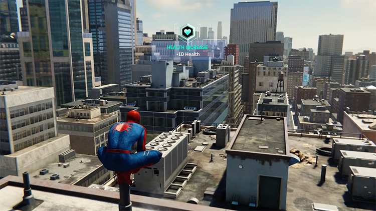 Marvel’s Spider-Man (2018) gameplay screenshot