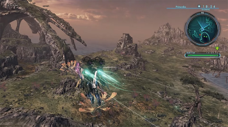 Xenoblade Chronicles X (2015) gameplay screenshot