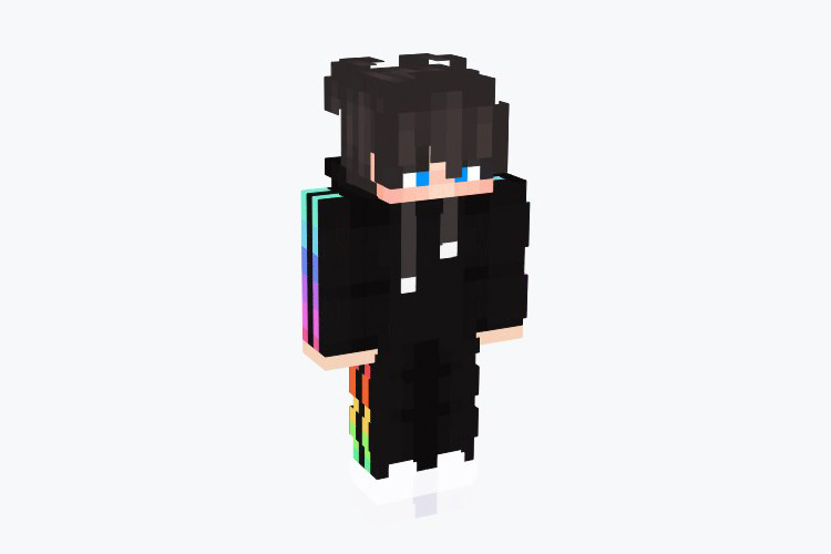 Best Black Colored Hoodie Skins For Minecraft  Boys   Girls    FandomSpot - 71