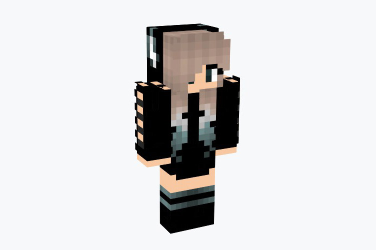 Best Black Colored Hoodie Skins For Minecraft  Boys   Girls    FandomSpot - 72