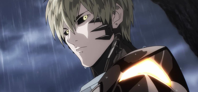 Genos Close-up Screenshot from OPM Anime