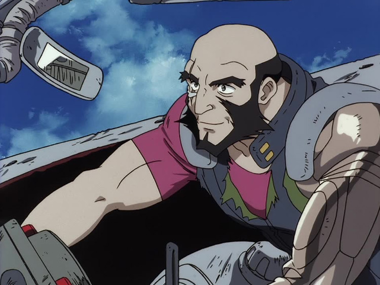 Jet Black in Cowboy Bebop anime