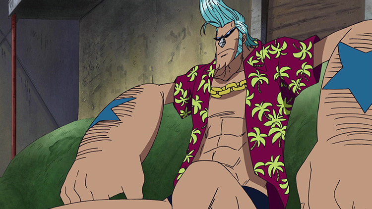 Franky One Piece anime screenshot