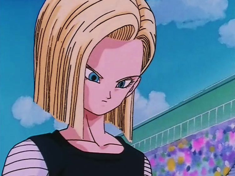 Android 18 from Dragon Ball Z