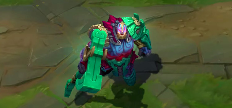 Worldbreaker Sion Closeup in LoL