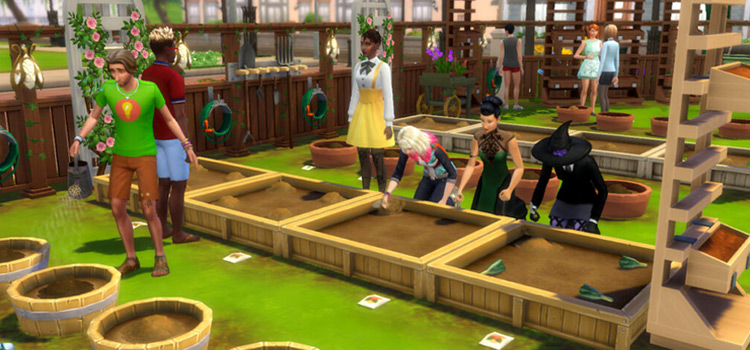 Gardening Event Mod for The Sims 4