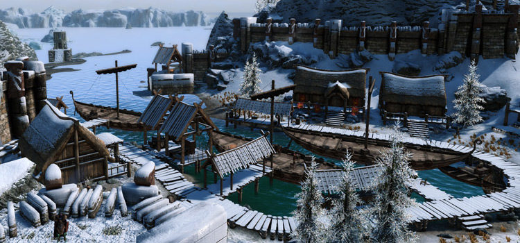City of Dawnstar Modded Preview (Skyrim)