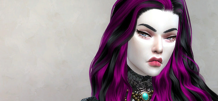 Best Sims 4 Vampire Makeup CC (All Free)