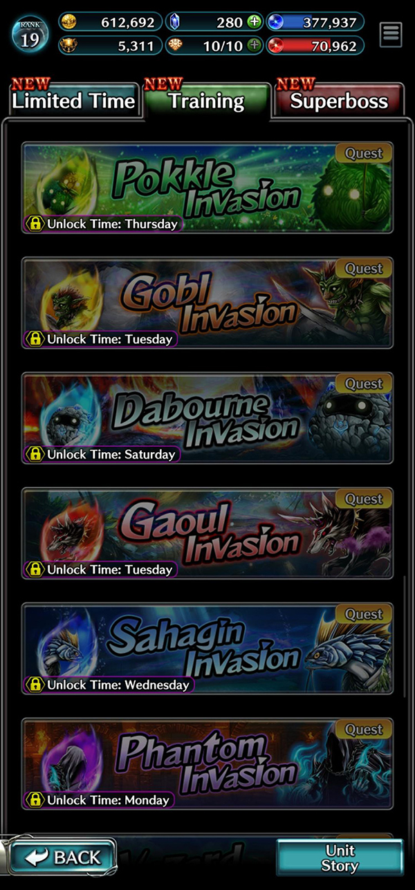 Invasion Battles Screenshot / Last Cloudia