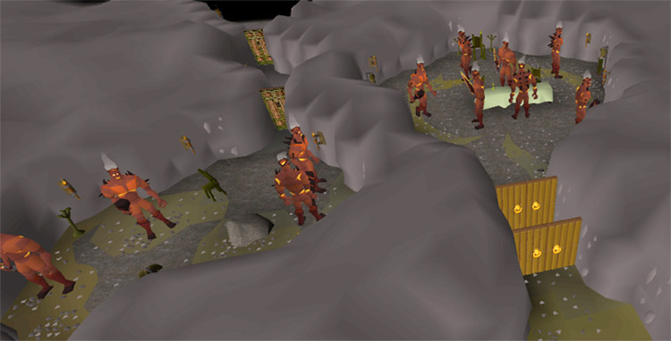 Inside the Waterfall Dungeon / Old School RuneScape