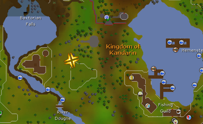 Rasolo’s location on the map / Old School RuneScape