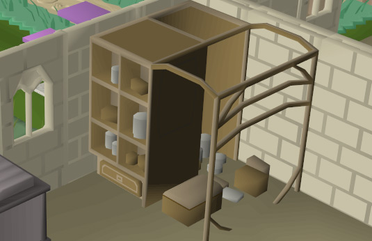 Larder in player-owned house / OSRS