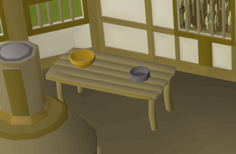 Bowl and cake tin spawn in Cooks' Guild / OSRS