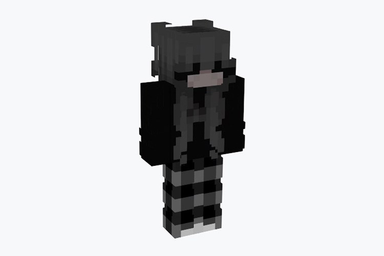 01 The Emo Girl Skin Minecraft 