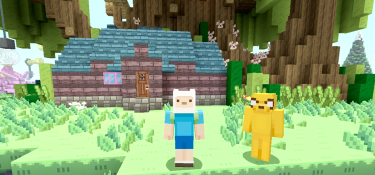 Minecraft finn and store jake