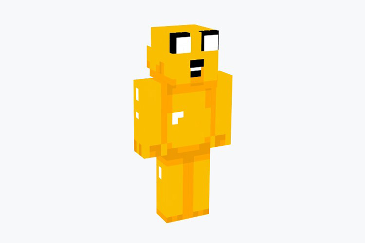 Jake the Dog Minecraft Skin