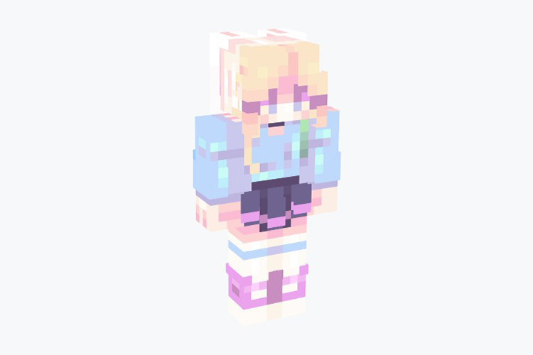 Fionna (Adventure Time) Skin For Minecraft