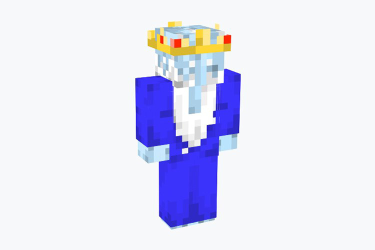 Ice King Skin For Minecraft (Adventure Time)