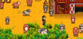 New Cow Sprites in Stardew Valley (Ks Cow Replacers)