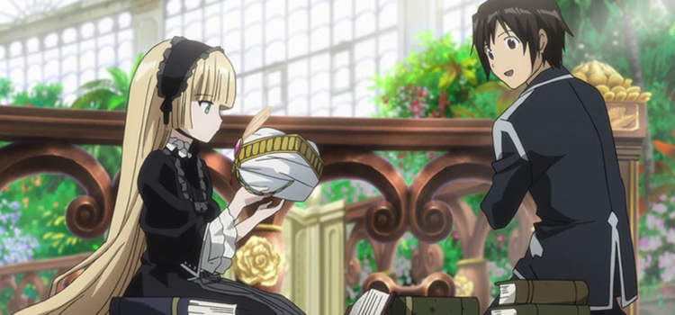 Victorique de Blois and Kazuya Kujo in Gosick Anime