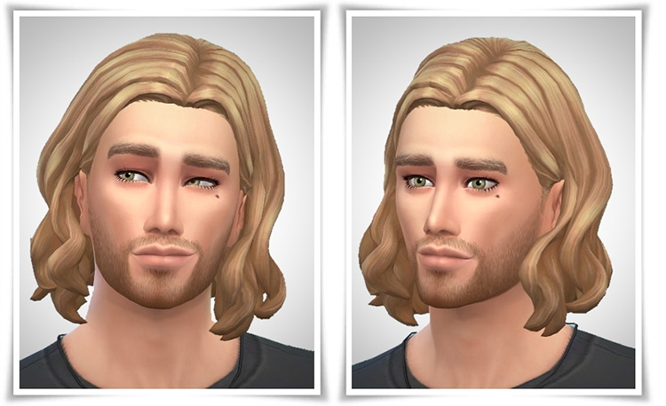 Sims 4 CC  Best Maxis Match Long Hair For Men   FandomSpot - 14