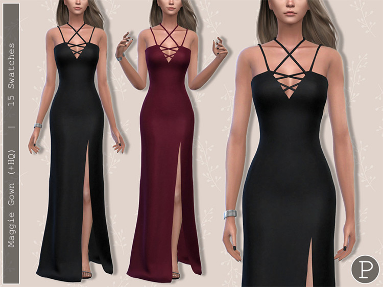 Maxis Match Prom Dress Cc For The Sims 4 All Sims Cc 0981