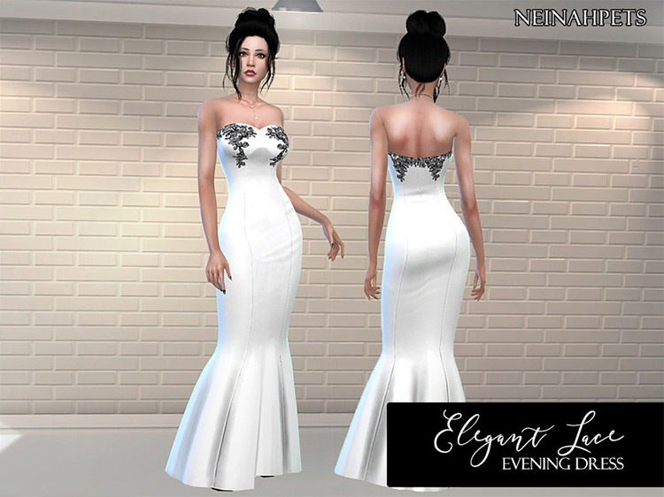 Maxis Match Prom Dress CC For The Sims 4   FandomSpot - 99