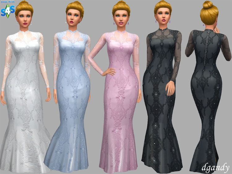 Formal – Karen Dress / Sims 4 CC